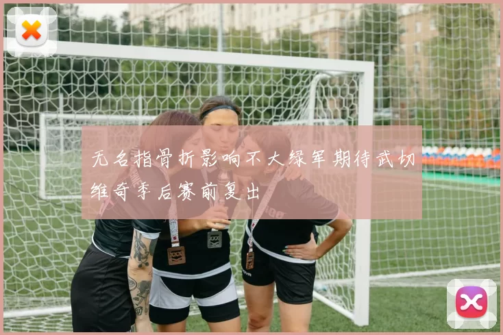 无名指骨折影响不大绿军期待武切维奇季后赛前复出